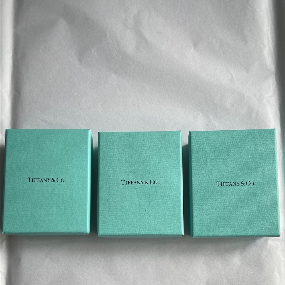 Tiffany & Co. Iconic Blue Boxes Trio